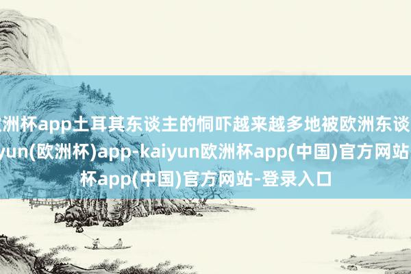 欧洲杯app土耳其东谈主的恫吓越来越多地被欧洲东谈主存眷-kaiyun(欧洲杯)app-kaiyun欧洲杯app(中国)官方网站-登录入口