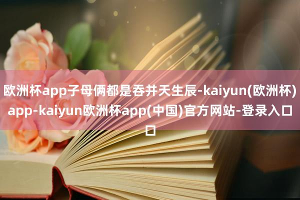 欧洲杯app子母俩都是吞并天生辰-kaiyun(欧洲杯)app-kaiyun欧洲杯app(中国)官方网站-登录入口