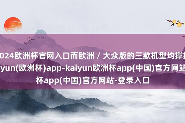 2024欧洲杯官网入口而欧洲 / 大众版的三款机型均撑抓 UWB-kaiyun(欧洲杯)app-kaiyun欧洲杯app(中国)官方网站-登录入口