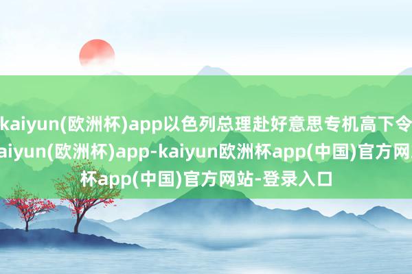 kaiyun(欧洲杯)app以色列总理赴好意思专机高下令空袭也门-kaiyun(欧洲杯)app-kaiyun欧洲杯app(中国)官方网站-登录入口