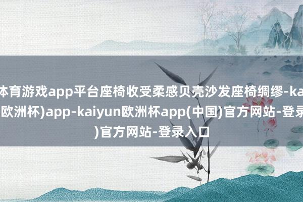 体育游戏app平台座椅收受柔感贝壳沙发座椅绸缪-kaiyun(欧洲杯)app-kaiyun欧洲杯app(中国)官方网站-登录入口