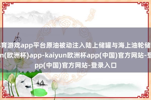 体育游戏app平台原油被动注入陆上储罐与海上油轮储存-kaiyun(欧洲杯)app-kaiyun欧洲杯app(中国)官方网站-登录入口