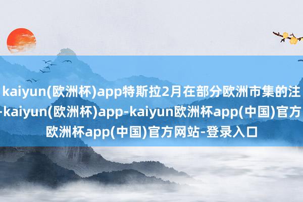 kaiyun(欧洲杯)app特斯拉2月在部分欧洲市集的注册量宽阔增长-kaiyun(欧洲杯)app-kaiyun欧洲杯app(中国)官方网站-登录入口