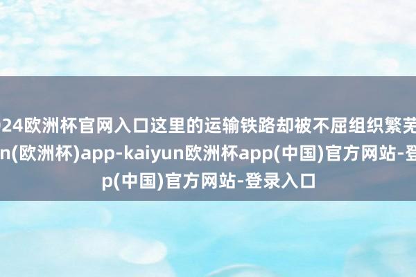 2024欧洲杯官网入口这里的运输铁路却被不屈组织繁芜了-kaiyun(欧洲杯)app-kaiyun欧洲杯app(中国)官方网站-登录入口