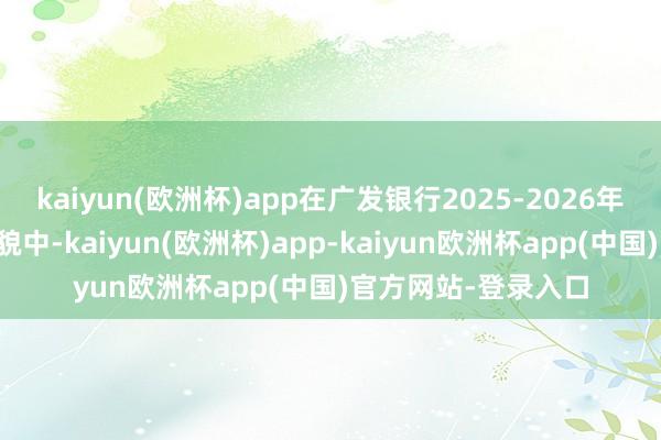 kaiyun(欧洲杯)app在广发银行2025-2026年度二级成本债券状貌中-kaiyun(欧洲杯)app-kaiyun欧洲杯app(中国)官方网站-登录入口