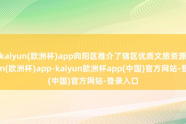 kaiyun(欧洲杯)app向阳区推介了辖区优质文旅资源-kaiyun(欧洲杯)app-kaiyun欧洲杯app(中国)官方网站-登录入口