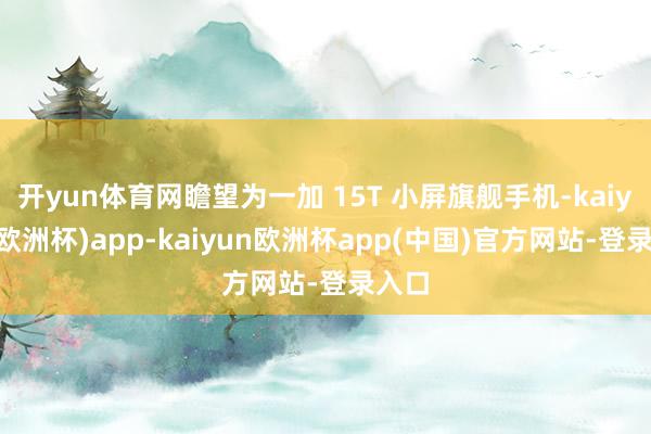 开yun体育网瞻望为一加 15T 小屏旗舰手机-kaiyun(欧洲杯)app-kaiyun欧洲杯app(中国)官方网站-登录入口